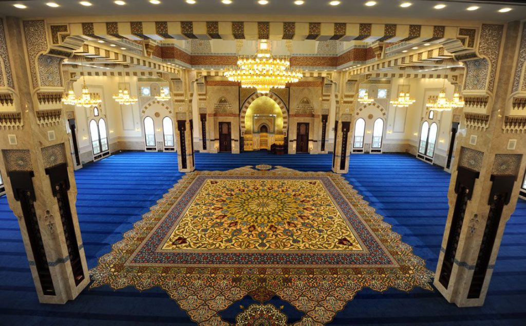 فرش بزرگ پارچه مساجد